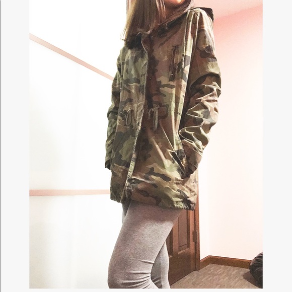 Hollister Jackets & Blazers - Camouflage Jacket